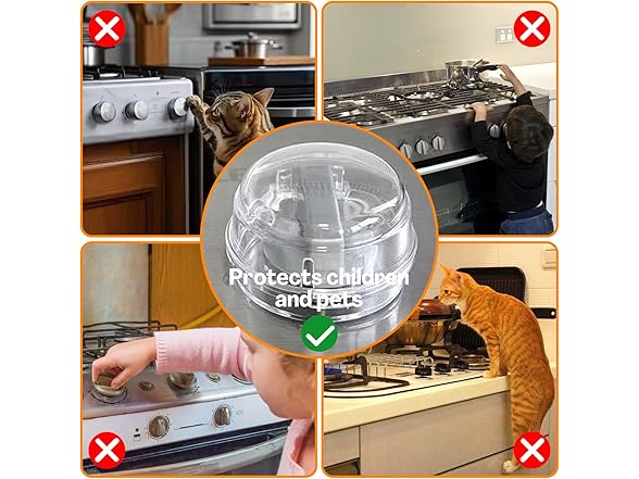 TWQA Stove Knob Safety Covers