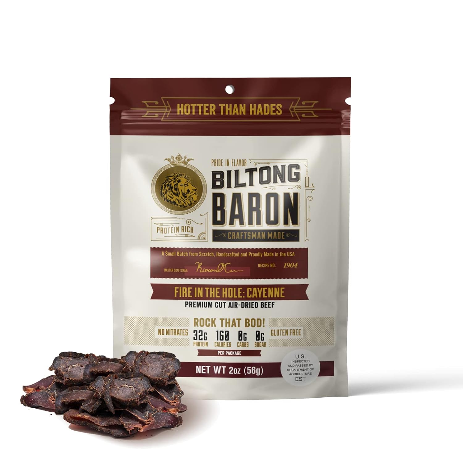 (7 Pack) Fire In The Hole, Air Dried Beef - Gallery 5