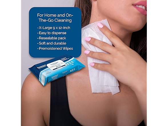 TenderProtect Original XL Premium Adult Wipes 50pk