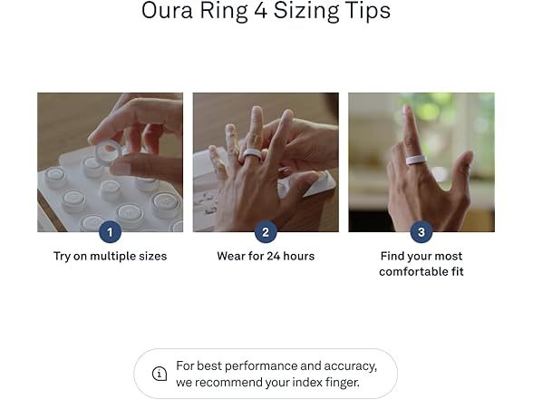 Oura Ring 4 - Gold - Size 8 - Smart Ring
