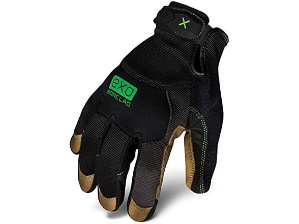 Ironclad Mechanics Glove, L, Gray/Brown, PR