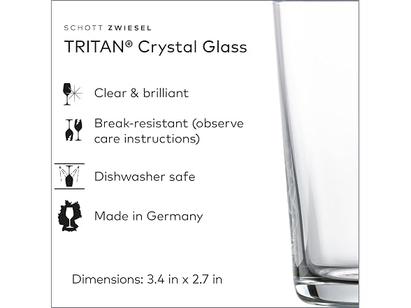 SCHOTT ZWIESEL Basic Bar Selection Allround Tumbler 7 Ounce (Set of 6)