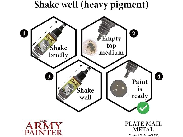 The Army Painter Plate Mail Metal Warpaint