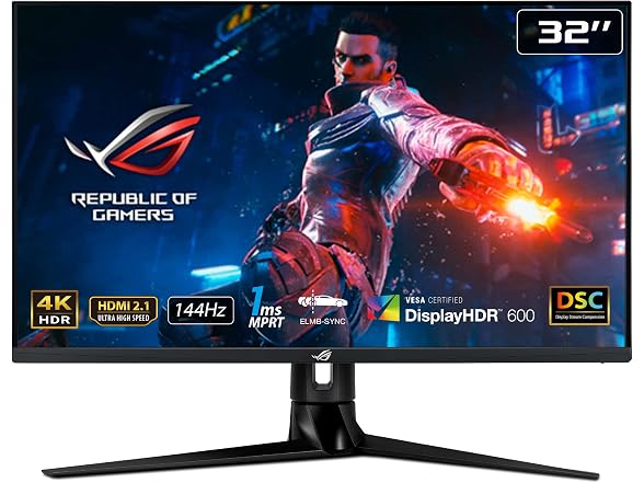 ASUS ROG Swift PG32UQ 32” Gaming Monitor