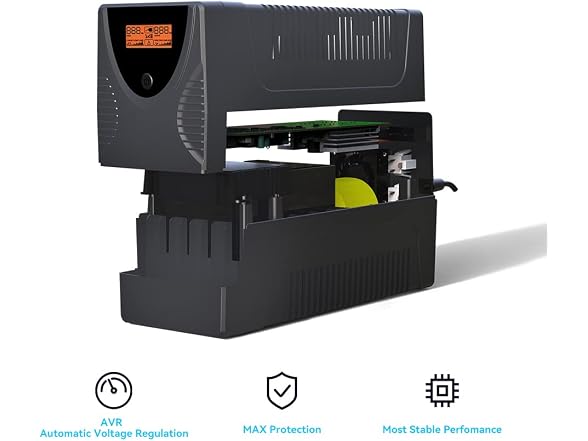 SKE UPS Battery Backup 625VA/360W