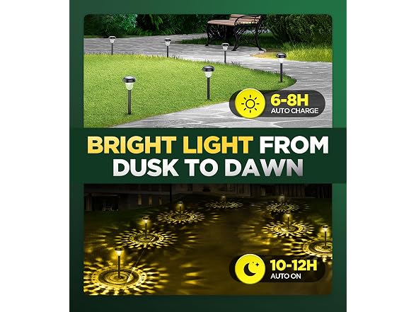 AUVERI LIFE Solar Lights Warm White
