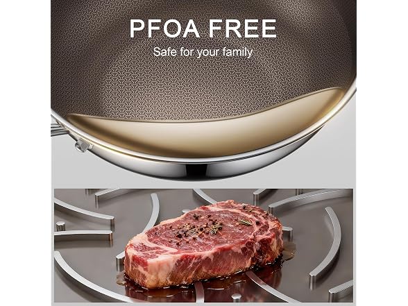 Uven Traoqq Hybrid Stainless Steel Wok