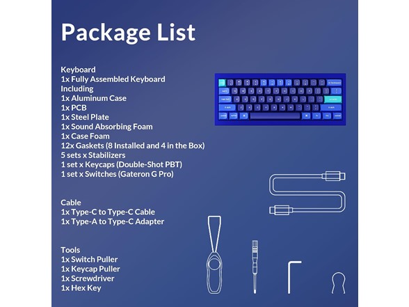 Keychron Q4 Wired Custom Mechanical Keyboard