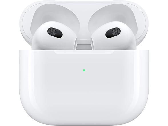 Apple AirPods with Lightning Charging Case (3rd Generation) White (Renewed Premium)