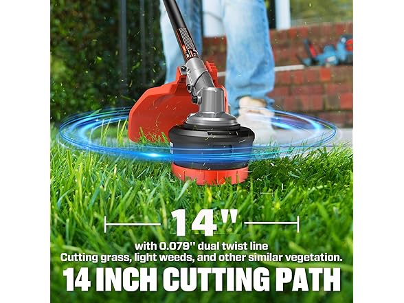 14" Weed Wacker X2 40V
