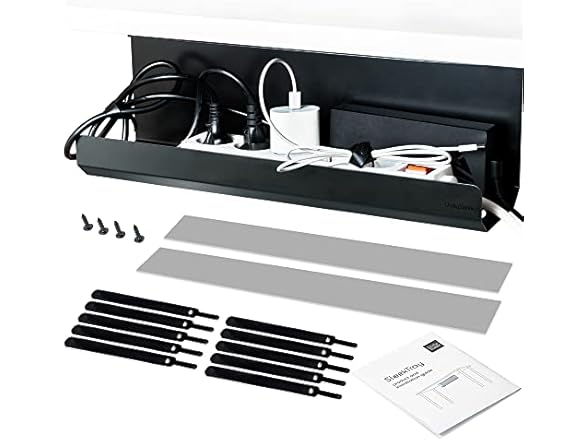 Under Desk Cable Management Tray