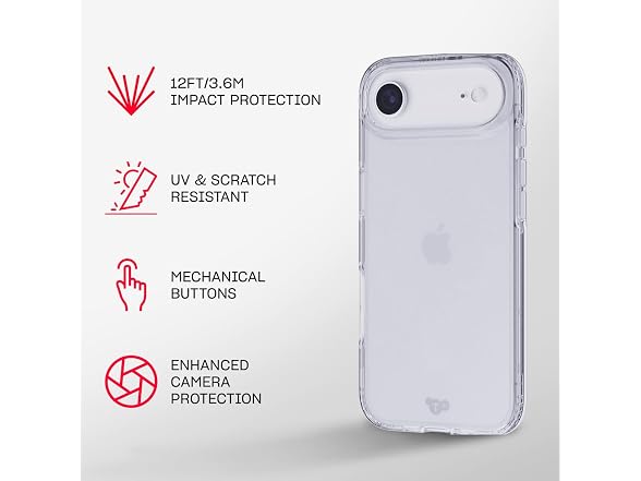 Tech21 EvoClear Case for iPhone 17 Air