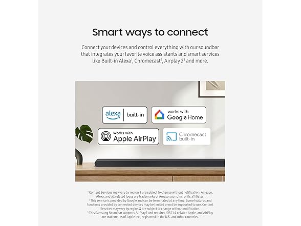 SAMSUNG S800D 3.1.2ch Soundbar w/Wireless Dolby Atmos Audio, (Open Box)