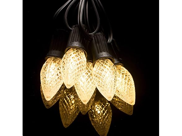 Brightown 25 Pack C7 Led Replacement Christmas Light Bulb