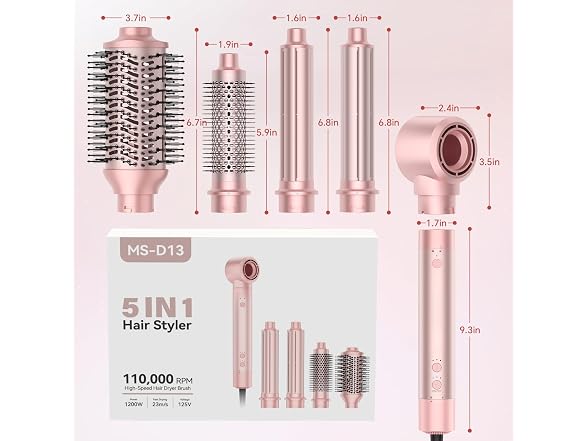 HydraStyl 5 in 1 Hair Dryer Brush