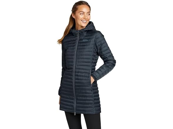 Eddie Bauer Women (L) Microlight Traveler Parka
