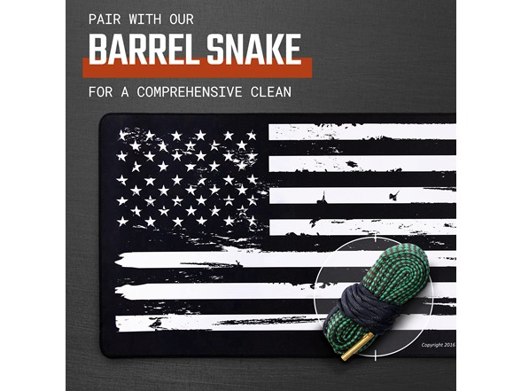 Heavy Duty Rifle Cleaning Mat - Protective Work Surface For Firearm Maintenance & Gun Care