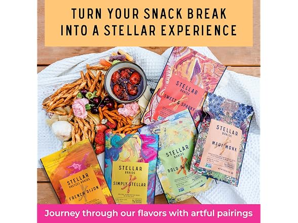 STELLAR SNACKS Pretzel Braids