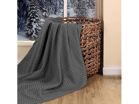 Superior Cotton Lightweight Woven Summer Bed Blanket
