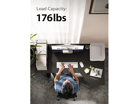 Totnz Electric Standing Desk, Height Adjustable