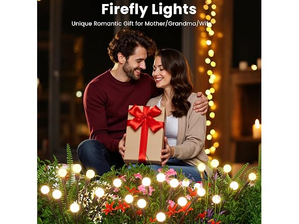 Uzexfio Solar Firefly Lights