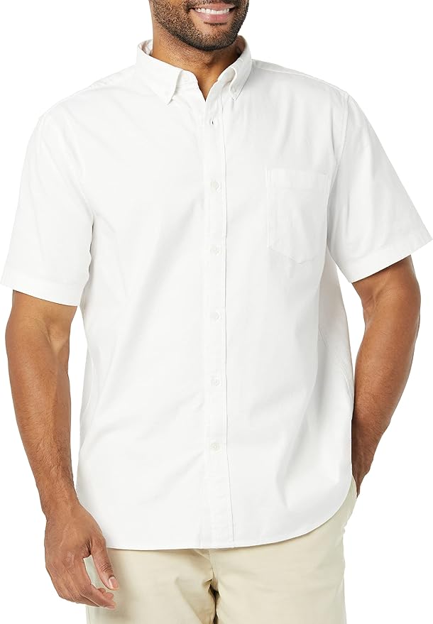 Amazon Essentials Men Slim-fit Short-sleeve Shirt - Gallery 9
