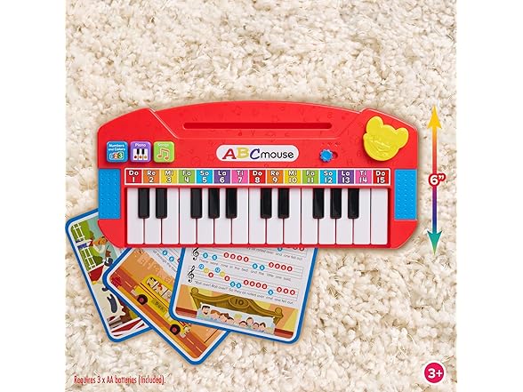 Just Play ABCmouse Play-Along Piano