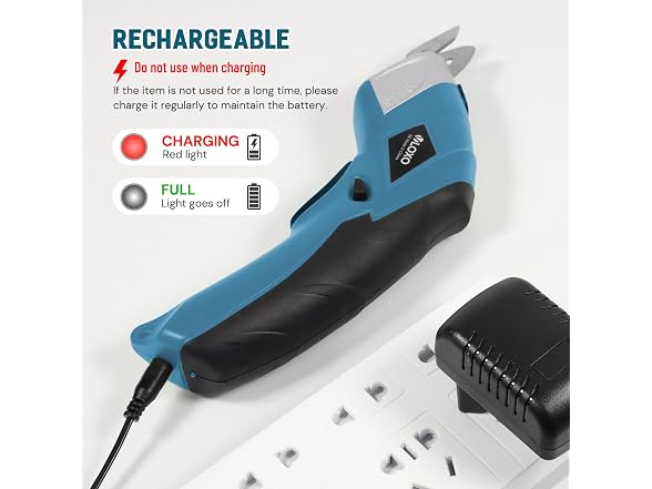 VLOXO 4V Electric Scissors - Blue
