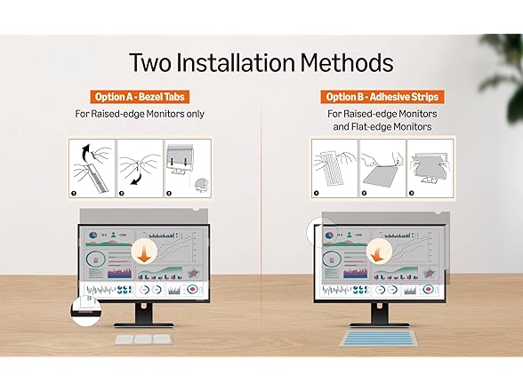Amazon Basics Privacy Screen Filter - 14 Inch