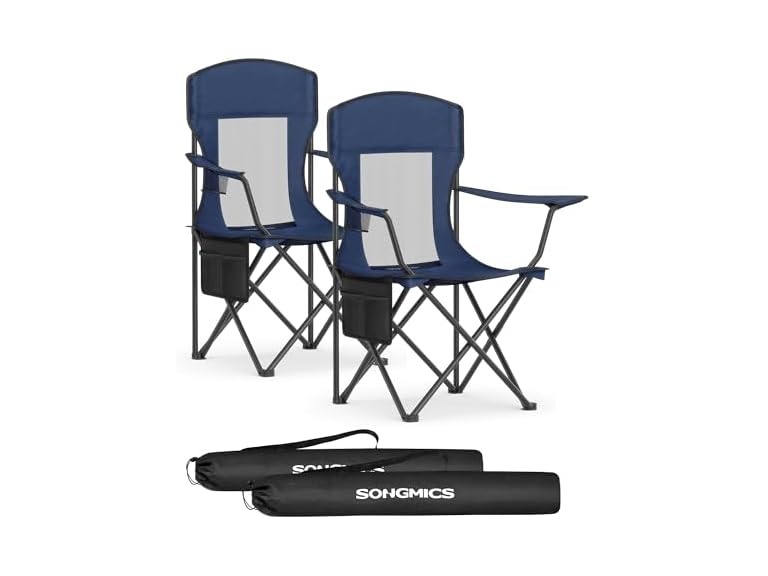 SONGMICS UGCB028Q01 SONGMICS Breathable Camping Ch