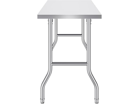 VEVOR Folding Commercial Prep Table