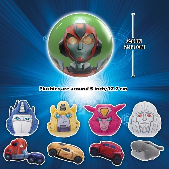 Miraball Surprise Plush - Transformers 4PK - Gallery 8