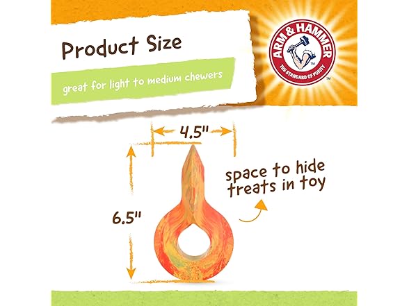 Arm & Hammer Rock-N-Roller Stuffable Dental Chew