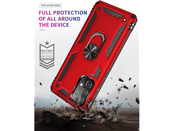 YZOK for Galaxy A52 Case with HD Screen
