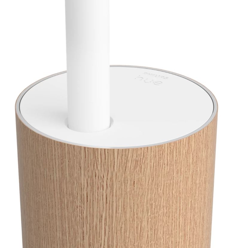 Philips Hue Signe Gradient Floor Lamp, Oak - Gallery 8