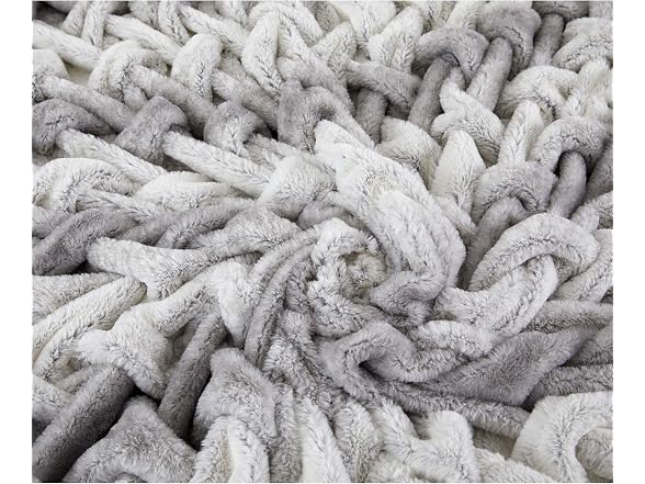 Modern Threads Faux Fur Throw Blanket