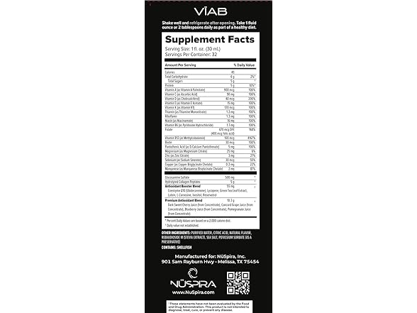 NuSpira- VIAB Liquid Multi-Vitamin