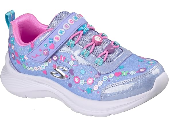 Skechers Girls Jumpsters 2.0-Besties 4Ever Sneaker (3.5)