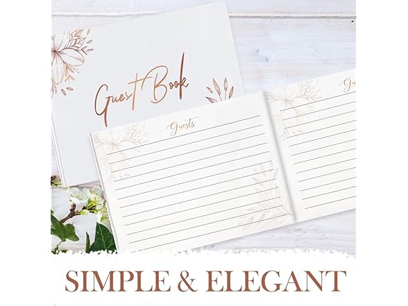 Generic P4T Store Wedding Guest Book 9x6