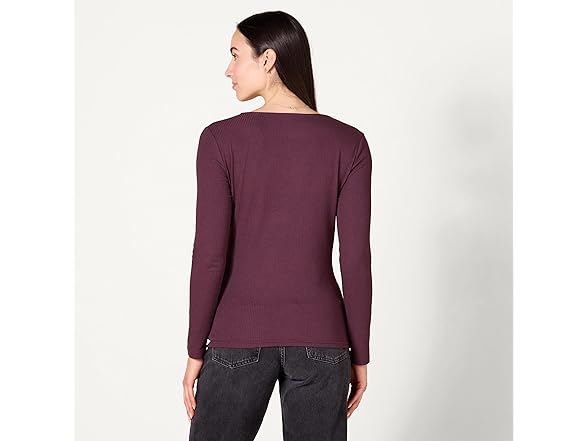 Amazon Essentials Women Large Slim Cinched T-Shirt