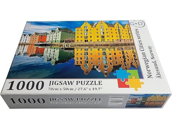 Discover The Beauty of Norwegian Cities Puzzle