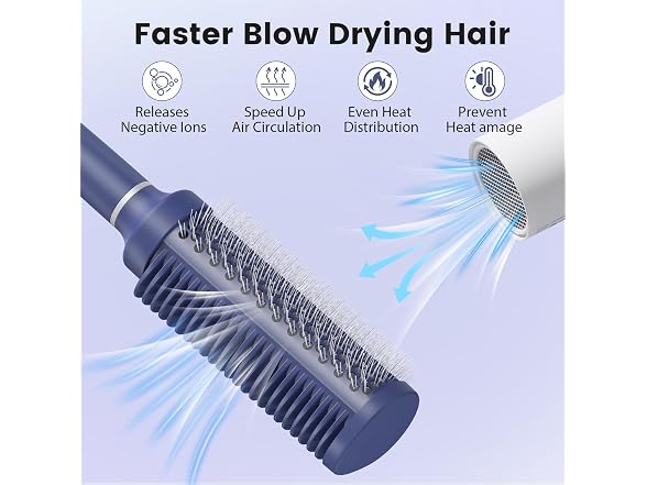 SHINLEA Ceramic Round Brush for Blow