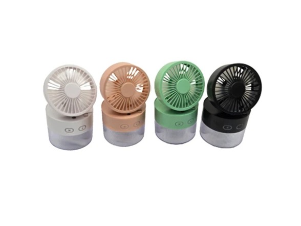 Mist Cooling Fan Compact Desktop Fan