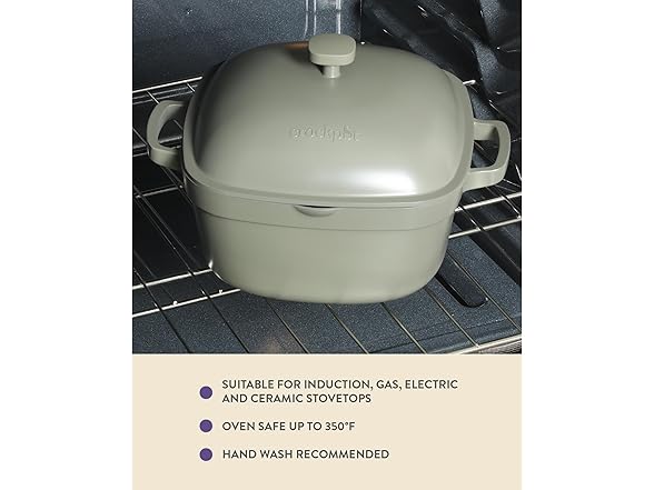 Crock-Pot  Cast Aluminum 5.2 Quart Dutch Oven