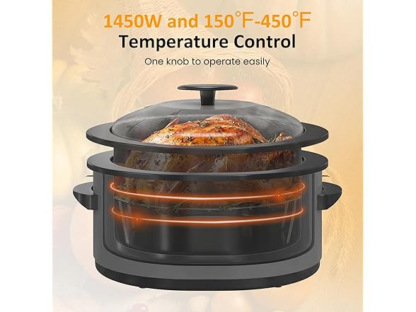 Sunvivi Electric Roaster Oven