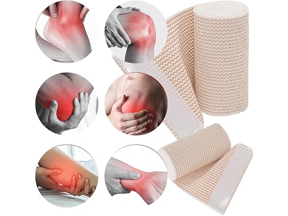 Compression Bandage Wraps Pack of 5