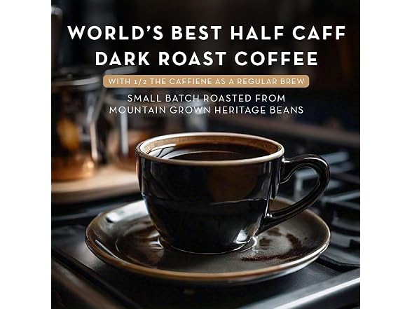 100ct World's Best Half Caff Dark Roast Coffee Pods