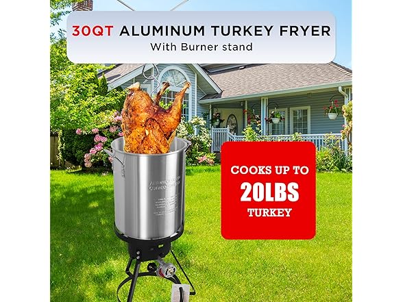 Red Mountain Valley Camping 30 Qt Deep Fryer