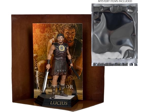 McFarlane Toys- Lucius (Gladiator II) 6in Posed Figure