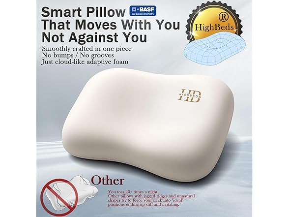 HighBeds Side Sleeper Neck Pillow